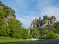 View of Pottenstein Castle in Germany