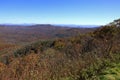 View from Pounding Mill Overlook in North Carolina Royalty Free Stock Photo