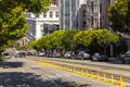 View of Powell Street in Downtown, San Francisco, California, USA