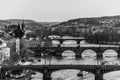 Bridges of Prague, Czech Republic Royalty Free Stock Photo