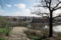 View of Prague. Charles Bridge over Vltava river. Detail of the Prague in the Old Town