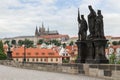 Statue on the Charles Bridge in Prague