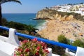 View of praia da Carvoeiro