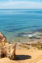A view of a Praia da Rocha in Portimao Algarve region Portugal Royalty Free Stock Photo