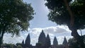 Prambanan tample Royalty Free Stock Photo
