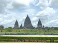 View of Prambanan Temple