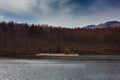 View of the Pranda lake, part of the Cerretani lakes in Reggio Emilia