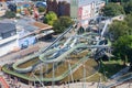 View of the Prater amusement park . Vienna