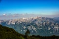 View of Prenj Mountain in Bosnia Royalty Free Stock Photo