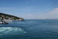 View from Prince Isand Heybeliada at Istanbul and the Bosphorus - North End of Marmara Sea, in Turkey