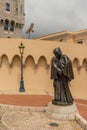 A view of The Princes palace in Monaco