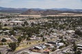 View of Prineville, Oregon, a rural community in Central Oregon Royalty Free Stock Photo