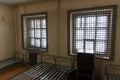 View of the prison cell from the inside Royalty Free Stock Photo