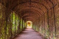 View from privy garden pavilion in majestic Schonbrunn palace, Vienna Austria