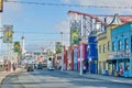 View of the Promenade in Blackpool, UK