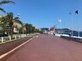 Nice, South of France, Promenade Des Anglais Royalty Free Stock Photo