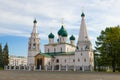 View of the Prophet Elijah church. Yaroslavl