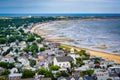 View of Provincetown from the Pilgrim's Monument, in Provincetow