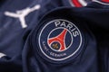 PSG Paris Saint Germain Football Club Crest on the Jersey