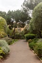 A view of a public park in Fontvieille Monaco