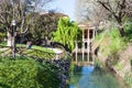 View of public park Giardini Salvi in Vicenza