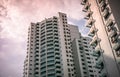 View of public residential housing apartment in Bukit Panjang. Royalty Free Stock Photo