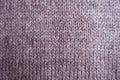 View of puce basic knitted fabric Royalty Free Stock Photo