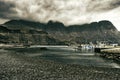 View of Puerto de las Nieves in Gran Canaria, Spain Royalty Free Stock Photo