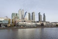 View of Puerto Madero, Buenos Aires, Argentina Royalty Free Stock Photo