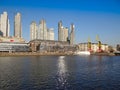 View of Puerto Madero in Buenos Aires Royalty Free Stock Photo