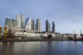 View of Puerto Madero, Buenos Aires, Argentina Royalty Free Stock Photo