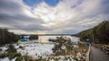 View of Puerto Toro, Patagonia Chile