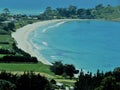 Puketeraki Lookout of Karitane Beach Royalty Free Stock Photo