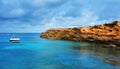 Punta de Sa Pedrera coast in Formentera, Balearic Islands, Spain