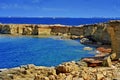 Punta de Sa Pedrera coast in Formentera, Balearic Islands, Spain