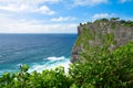 View of Pura Uluwatu temple