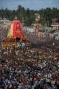 View of Puri Jagannath Rath yatra, cart festival Orissa
