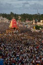 View of Puri Jagannath Rath yatra, cart festival Orissa