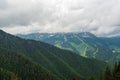 View from Puste hill in Low Tatras mountains in Slovakia Royalty Free Stock Photo