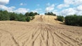 View of Pustynia Siedlecka desert, Poland