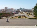 View of the Pyongyang city - capital of the North Korea