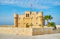 The fort of Alexandria, Egypt