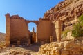 Qasr Al-Bint, in the ancient Nabatean city of Petra