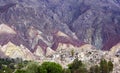 View of the Quebrada de Humahuaca, Argentina Royalty Free Stock Photo