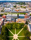 View of Queen square in Bristol