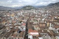 View of Quito capital City of Ecuador Royalty Free Stock Photo