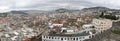 View of Quito capital City of Ecuador