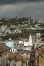View on quito city Royalty Free Stock Photo