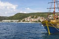 View of Rabac, Istria, Croatia Royalty Free Stock Photo