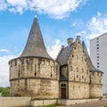 View at the Rabot towers in Ghent - Belgium